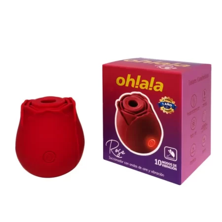 Vibrador y Succionador Ohlala Rose - Imagen 3