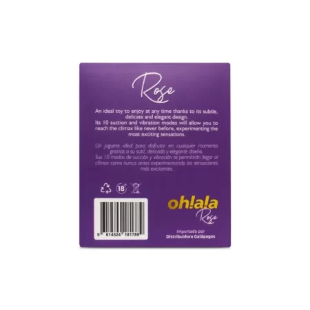 Vibrador y Succionador Ohlala Rose - Imagen 5