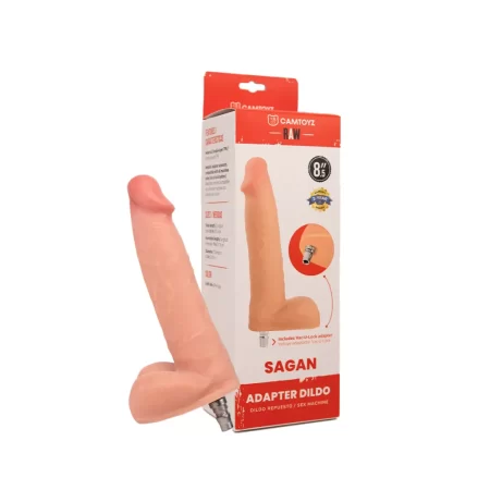 Camtoyz Dildo Sagan M con Adaptador