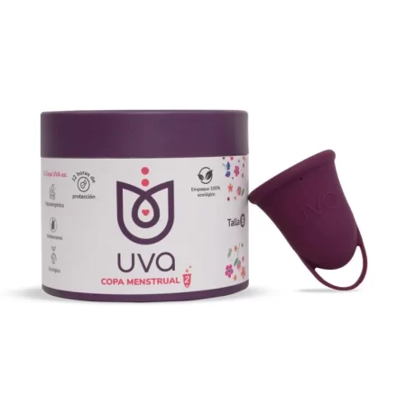 Alternative view of Copa Menstrual UVA 2 Talla B Morado