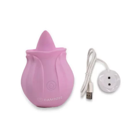 Alternative view of Majestic Vibrador con Lengua Juna