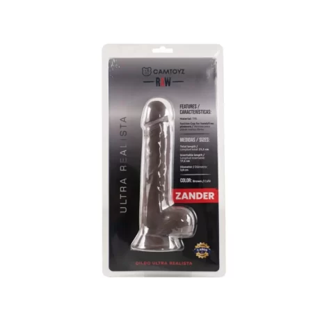 Alternative view of Raw Dildo Ultra realista Zander Café