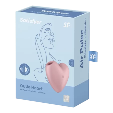 Satisfyer Cutie Heart Rosado