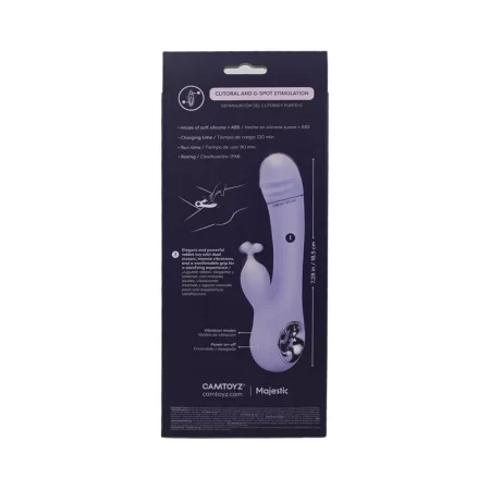 Alternative view of Vibrador Doble Tifany Lila